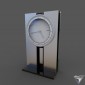 desk watches SEIKO QHN005SN Hi-Tech (art QHN005SN)